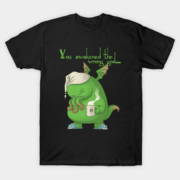 Cthulhu woke up T-Shirt by MauroPeroni